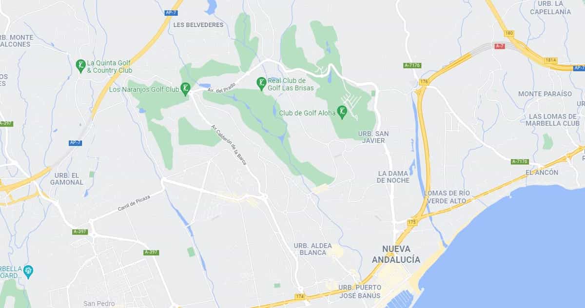 Golf courses in Nueva Andalucia Marbella