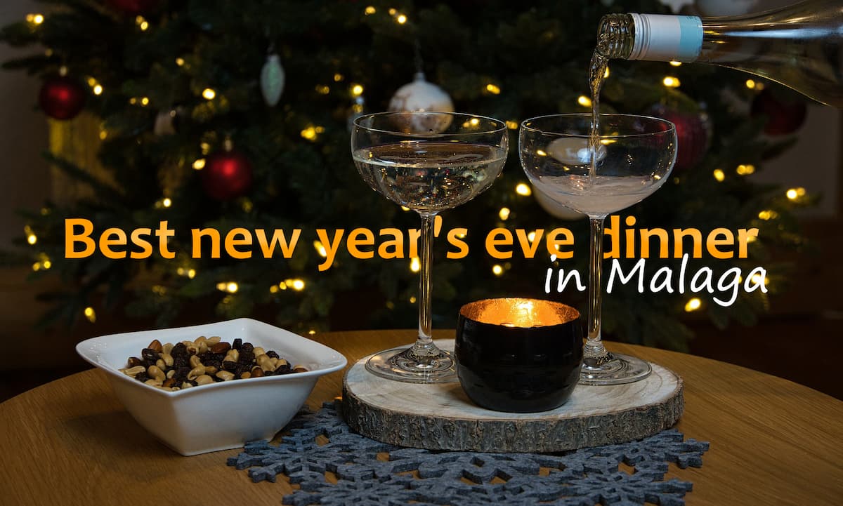 restaurants for new year's eve dinner in Malaga