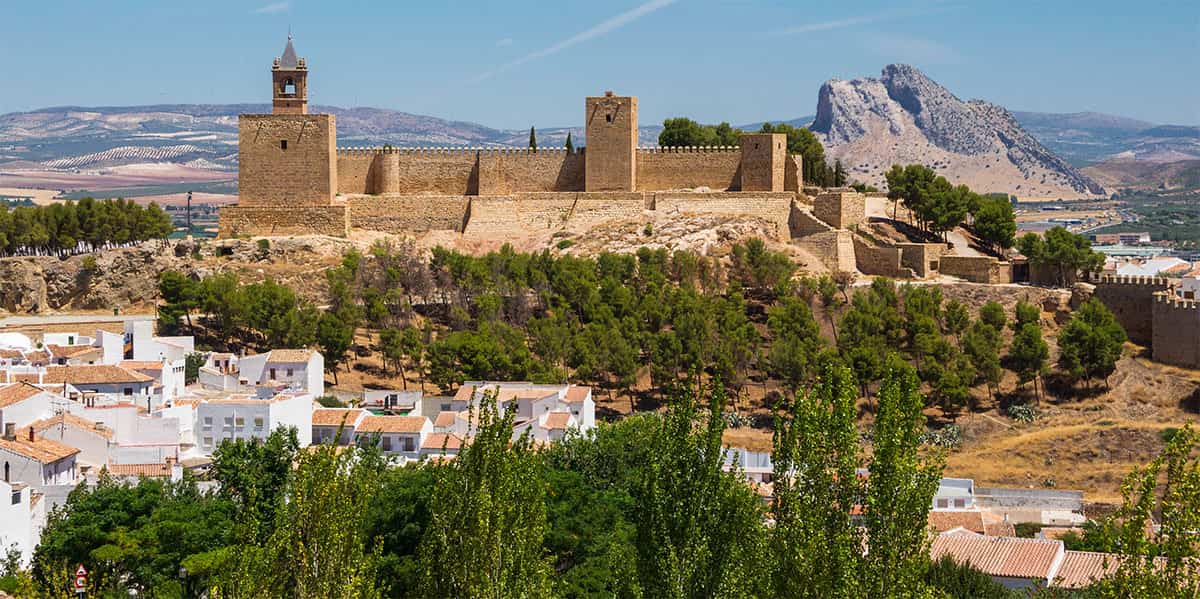 Alcazaba de Antequera con vistas panorámicas