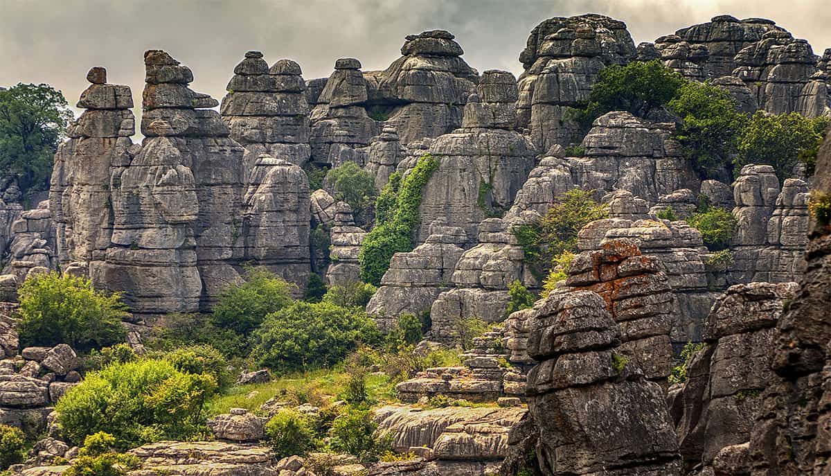 Paisaje kárstico de El Torcal de Antequera