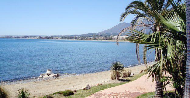 Strand von Guadalmina in San Pedro de Alcántara