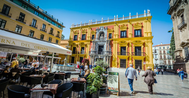 Zentrum von Málaga