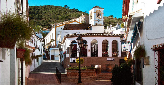 Benahavis weißes Bergdorf