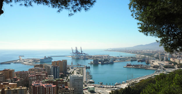 Hafen von Málaga