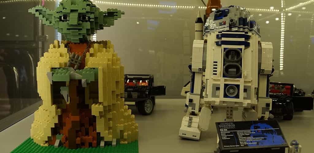 Exposición lego de Star Wars