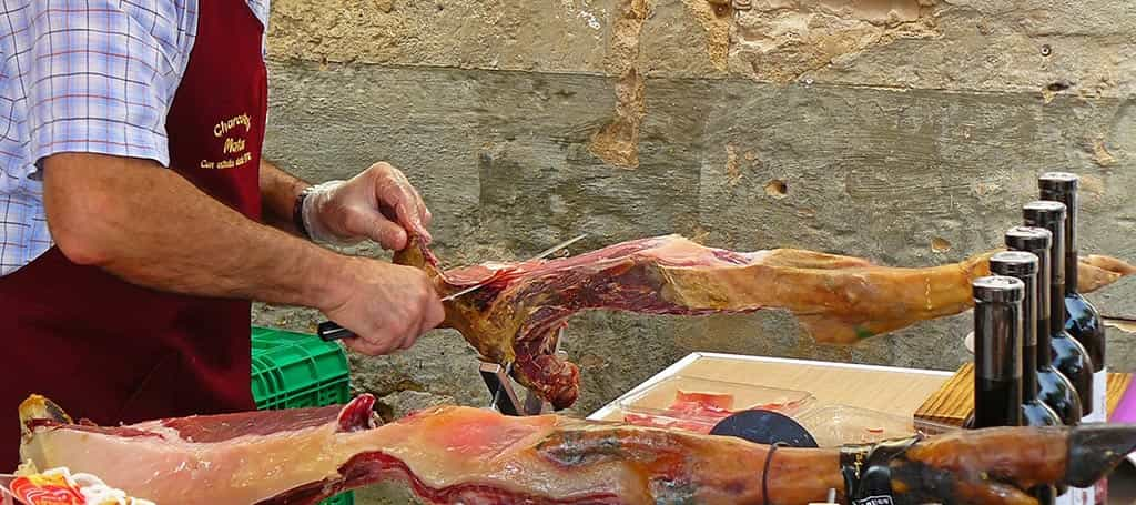 jamón serrano en Campillos