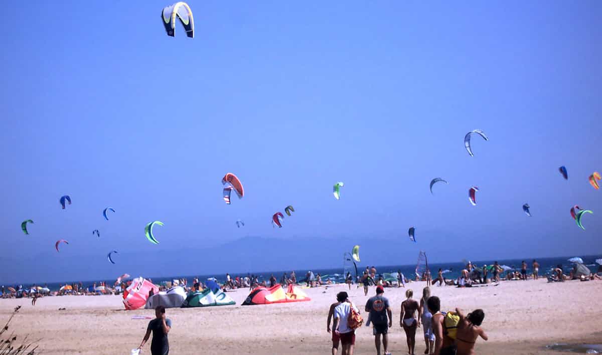 Kitesurfen in Bolonia