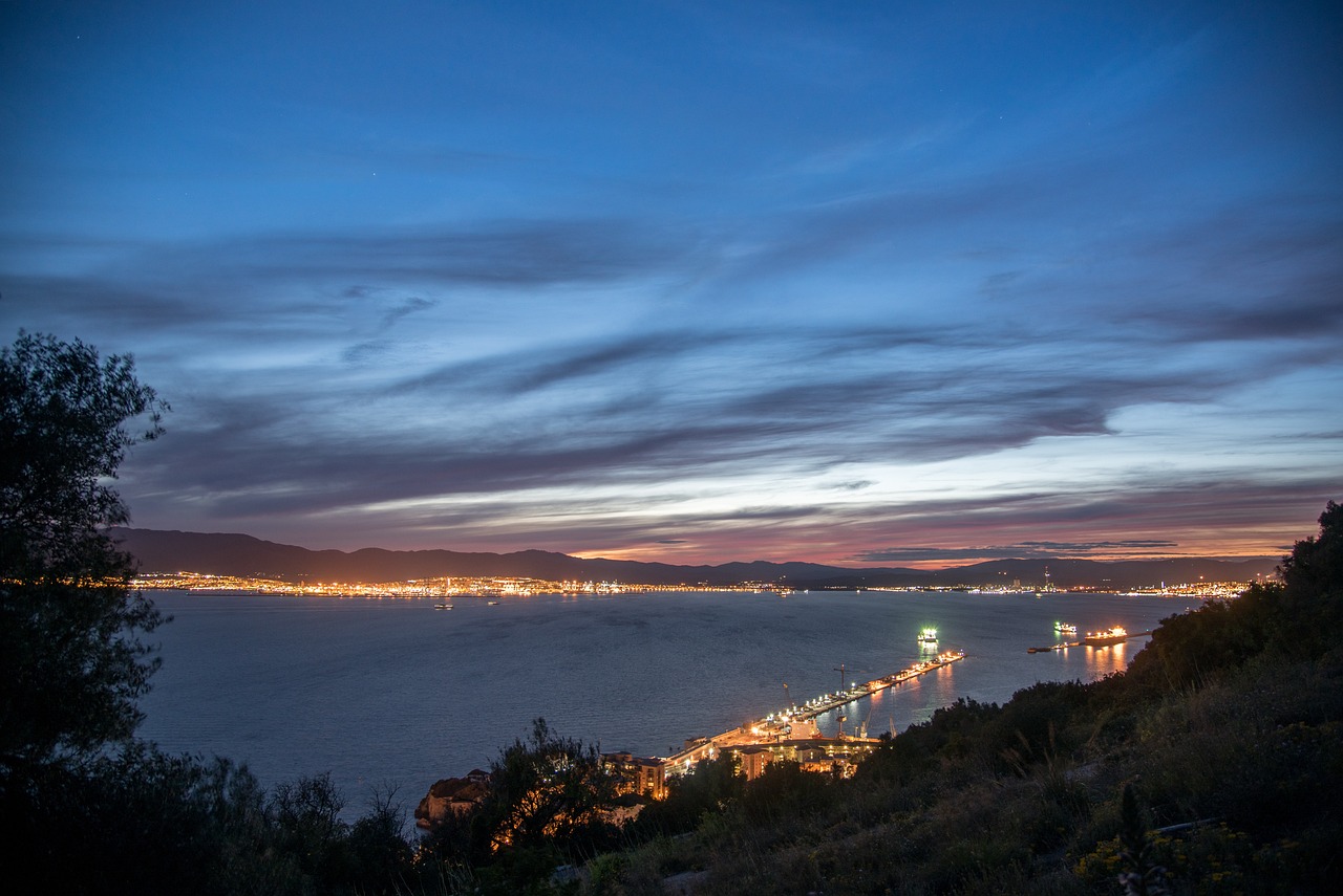 Atardecer en Algeciras