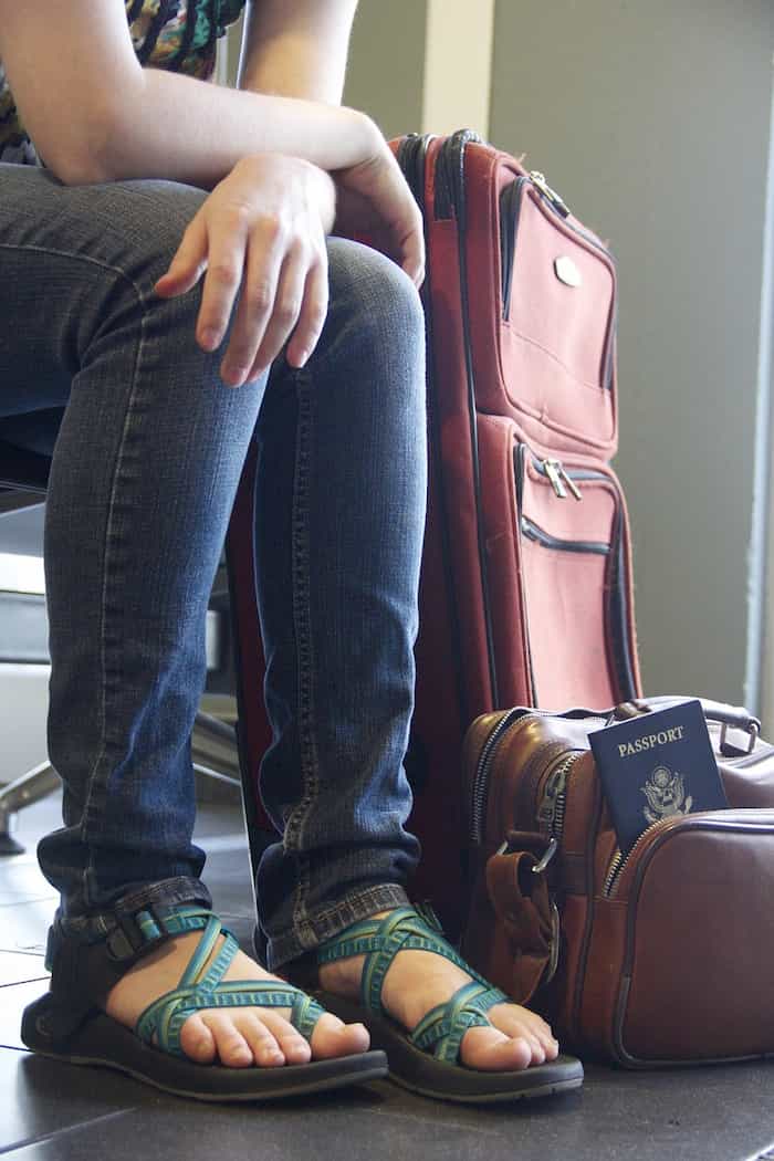 Gültiger Reisepass für Reisen