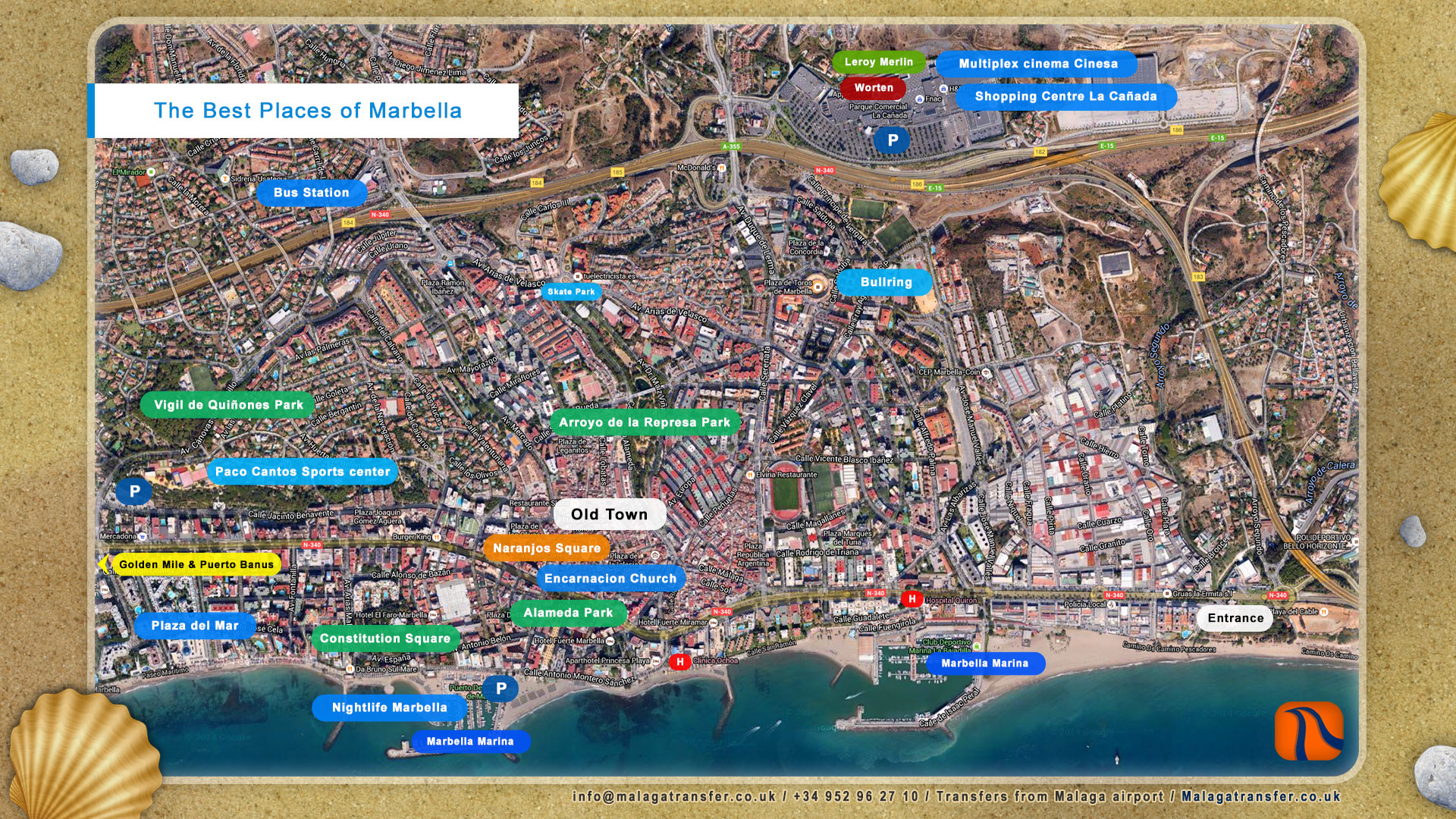 Marbella Tourist Map Tourist Map Map Marbella | Images and Photos finder